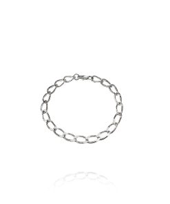 Pulsera Bilbao 6,5mm Maciza Plata 116/750