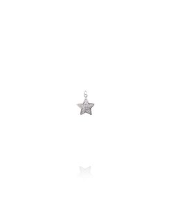‎Colgante Mini Estrellas Circonitas Plata 7419