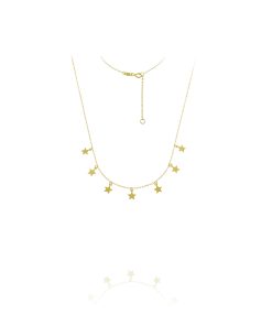 Gargantilla Mayra Estrellas Oro 9 Kilates 9GAR8