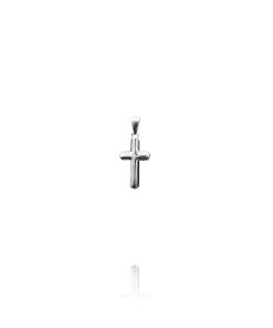 Cruz Lisa Redondeada M Plata 14500