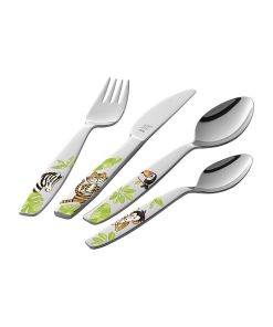 Cubierto Infantil Zwilling Jungle 4 Piezas Acero 1026662